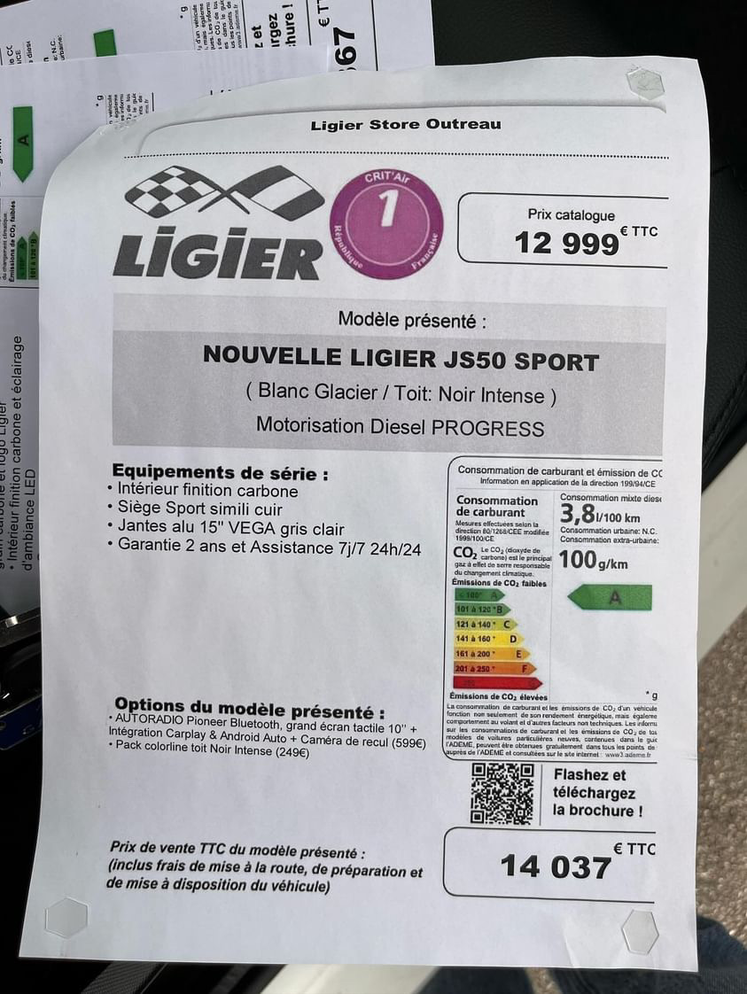 NOUVELLE LIGIER JS50 SPORT – Image 5