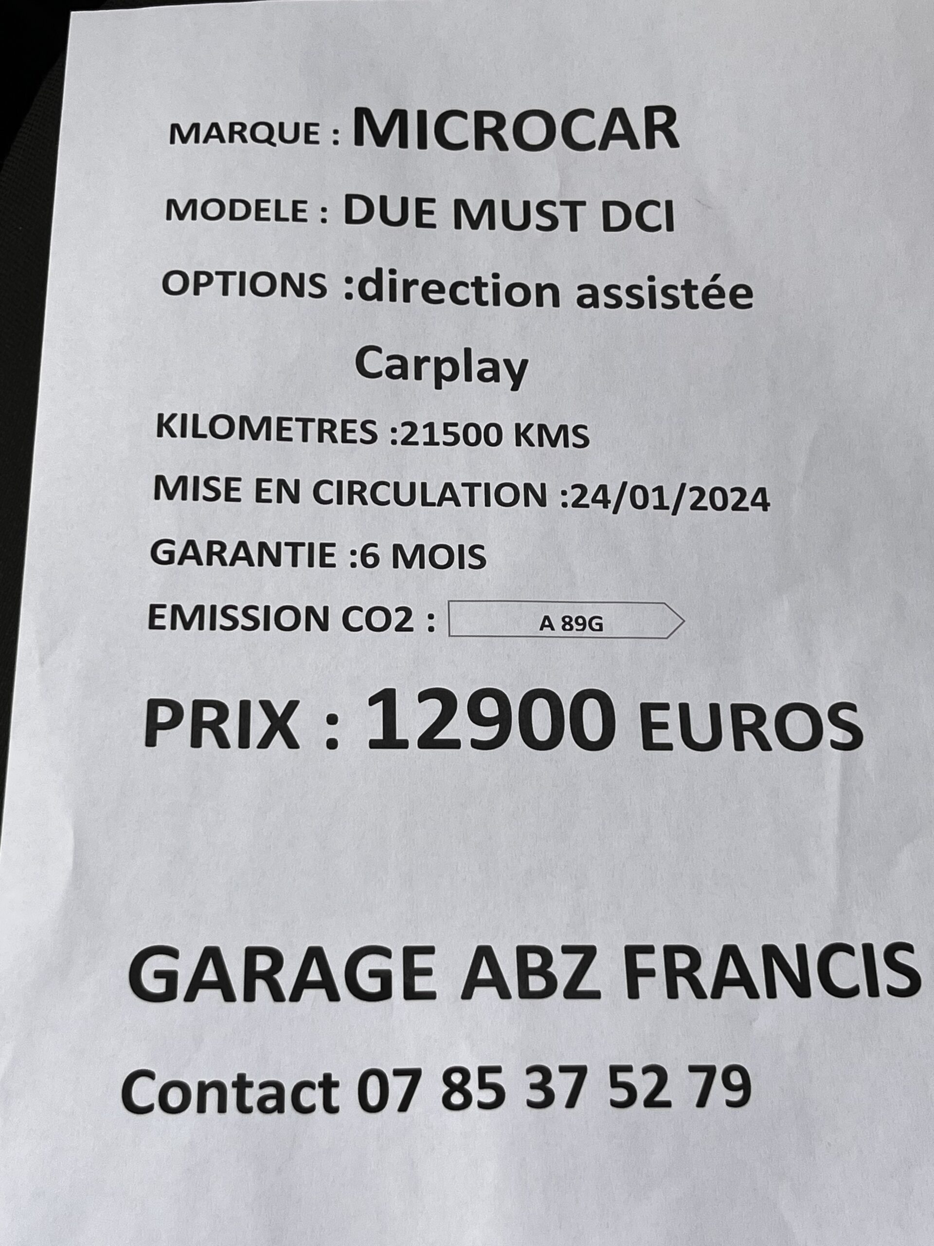 Microcar DUE MUST DCI – Image 9